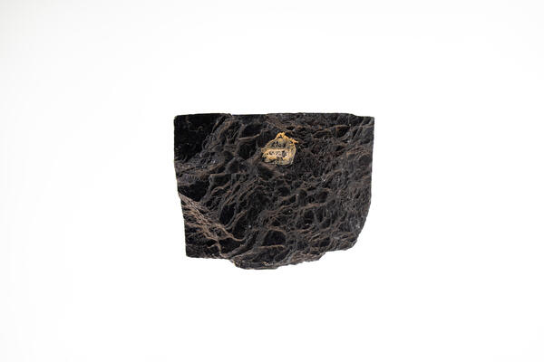 High-definition photography of a chromium-rich chromite specimen from the USGS mineral collection.