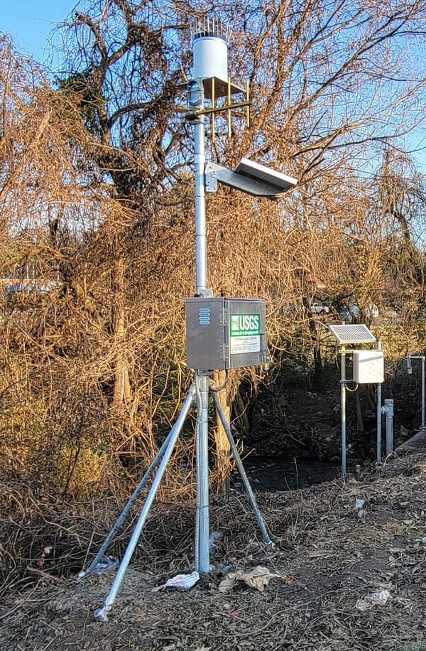 Flood Early Warning System gage 0208732593, Raleigh, NC