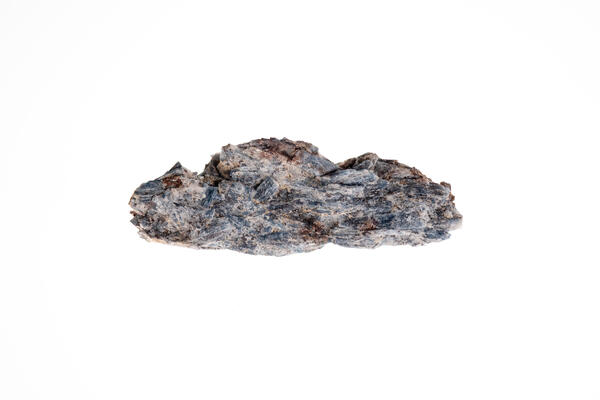 High-definition image of kyanite specimen with fibrous texture and pale blue hue.