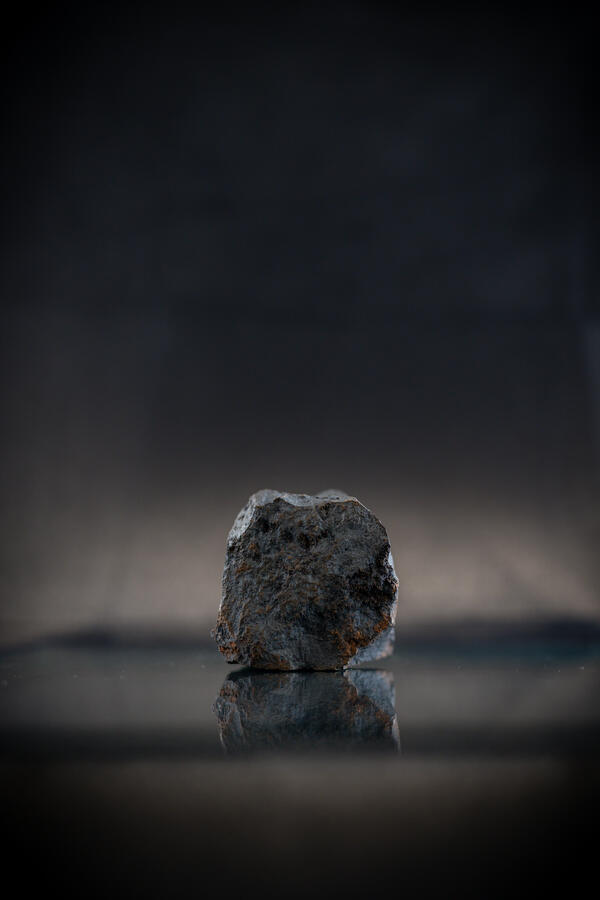 Isolated manganese specimen from the USGS mineral collection.