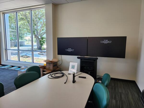 Conference area of Cal Poly San Luis Obispo Field Office