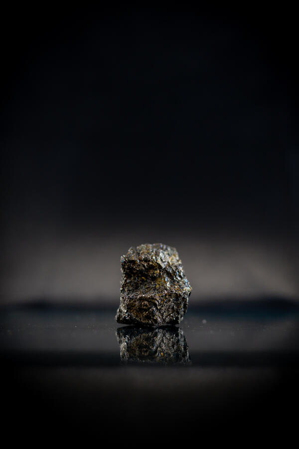 Isolated nickel specimen from the USGS mineral collection.