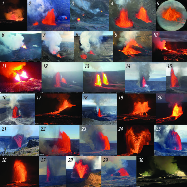 Color photo compilation of many images