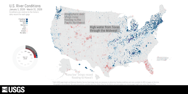 Thumbnail image for U.S. River Conditions, January to March 2026