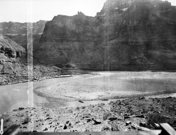 Colorado River, Grand Canyon, River Mile 61.4, Little Colorado River, Across Canyon View from River Right, 1890