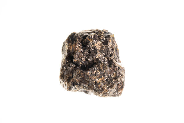 High-definition image of sphalerite specimen with fine-grained texture and metallic sheen.