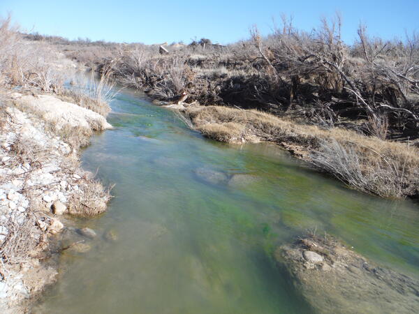 Pecos River near Malaga