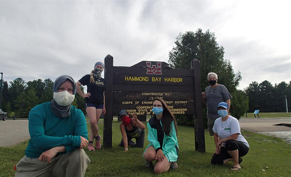 Masks and Social Distance Practice in the Field