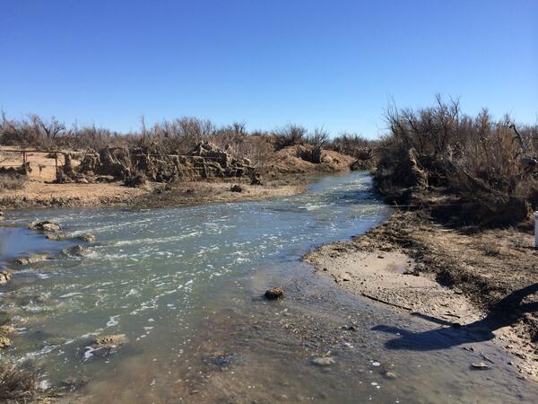Pecos River at Old Crane Road