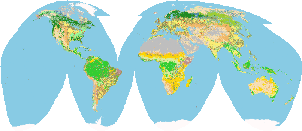 Global Land Cover Characteristics Data Base Version 2.0 