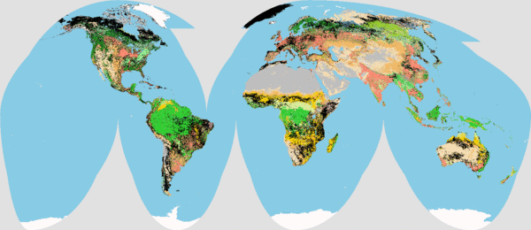 Global Land Cover Characteristics Data Base - Revised Areas