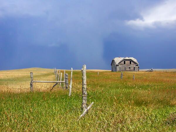 Old Montana Farmhouse