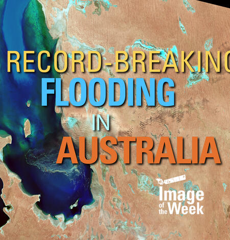 Thumbnail Image for video: "Record-Breaking Flooding in Australia (Image of the Week)"
