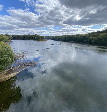 The view of Potomac River.