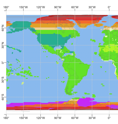Landsat 8-9 Descending Acquisition Priority Map