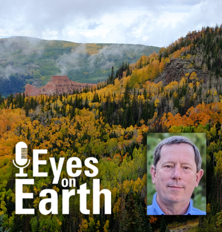 Thumbnail image for Eyes on Earth Episode 124 – Mapping Fires in Utah, showing a photo of Jim Lutz