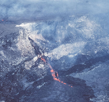 April 1982 Kaluapele Eruption
