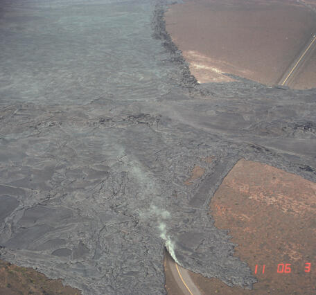 September 1982 Kaluapele Eruption