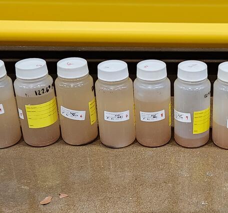 sediment bottles