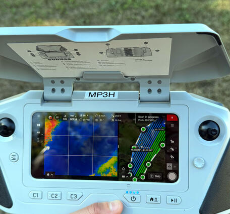 Flight Path on Skydio X10 Controller