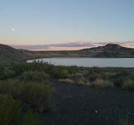 Photograph of Zuni Salt Lake, New Mexico