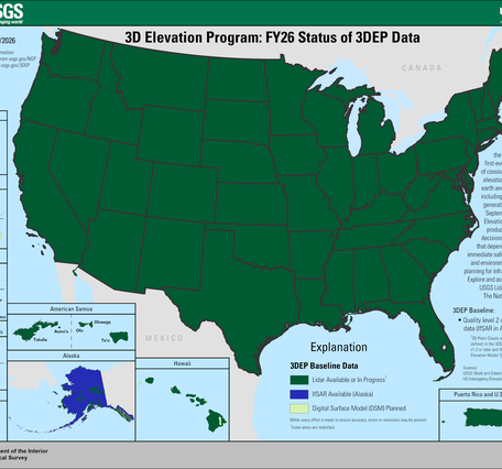 FY26 Status of 3DEP Quality Data