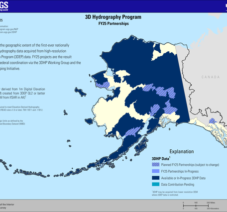 3D Hydrography Program FY25 Partnerships in Alaska