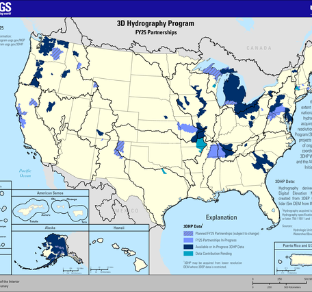 3D Hydrography Program FY25 Partnerships