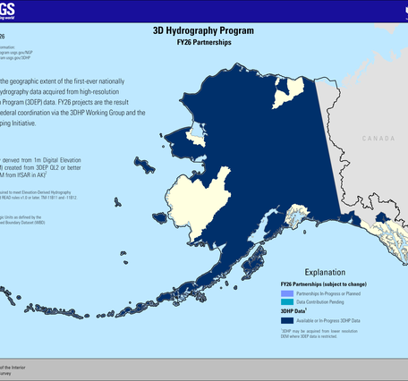 3D Hydrography Program FY26 Partnerships in Alaska