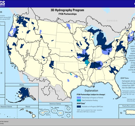3D Hydrography Program FY26 Partnerships