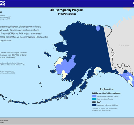 3D Hydrography Program FY26 Partnerships in Alaska
