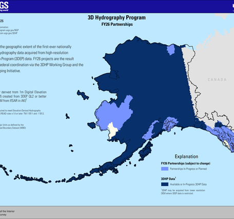 3D Hydrography Program FY26 Partnerships in Alaska