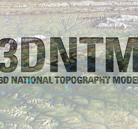 3D National Topography Model Logo
