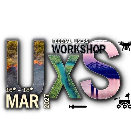 logo representing the upcoming 7th Federal UxS Users Workshop to take place from March 3-5, 2026