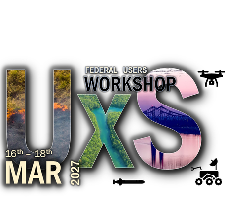 logo representing the upcoming 7th Federal UxS Users Workshop to take place from March 3-5, 2026