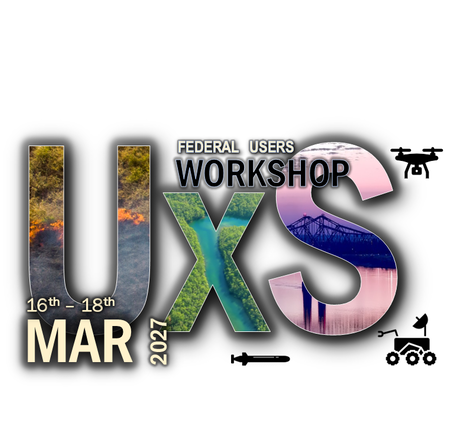 logo representing the upcoming 7th Federal UxS Users Workshop to take place from March 3-5, 2026