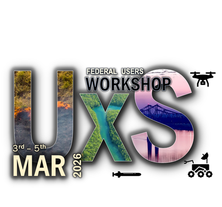 logo representing the upcoming 7th Federal UxS Users Workshop to take place from March 3-5, 2026