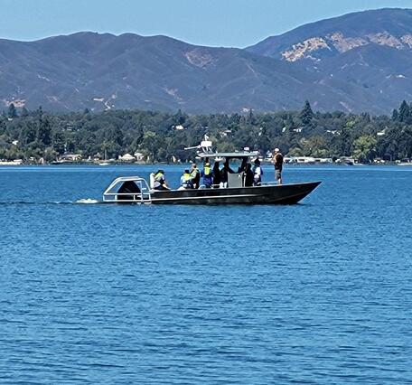 Boat on water
