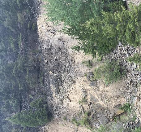 abandoned mine shaft