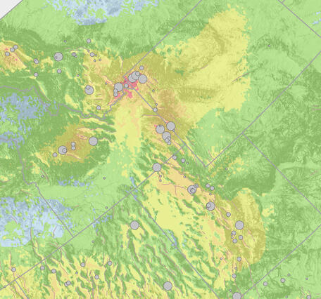 2023 Long-term National Seismic Hazard Map of Risk