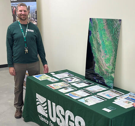 Ben Glass (USGS) with Jen Michels of Cal Poly 