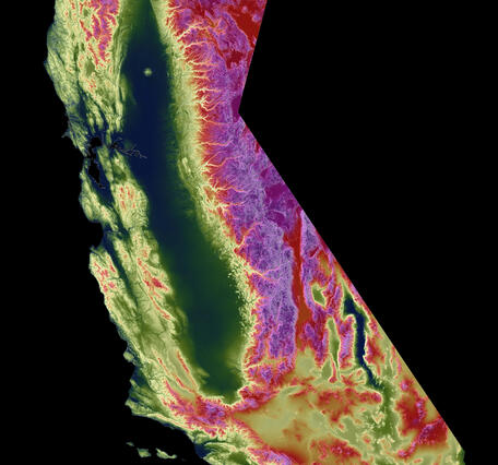 3DEP As Art - California