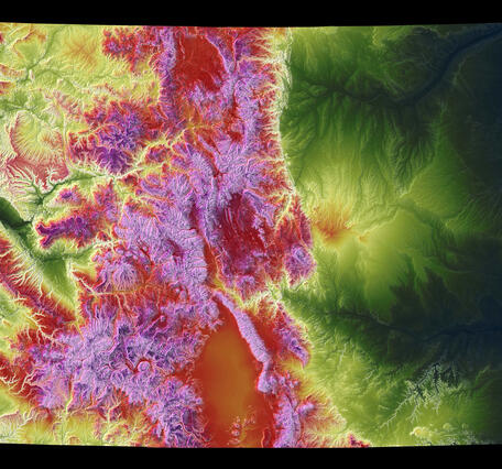3DEP As Art - Colorado