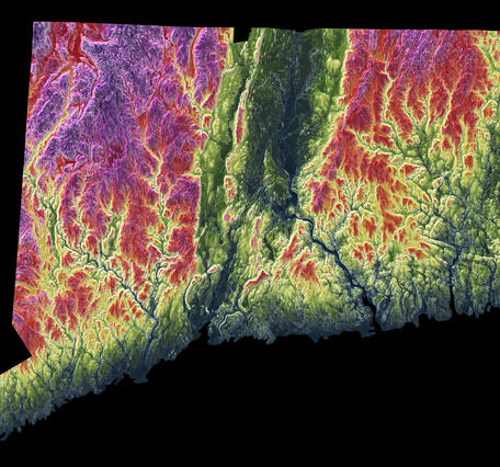 3DEP As Art - Connecticut