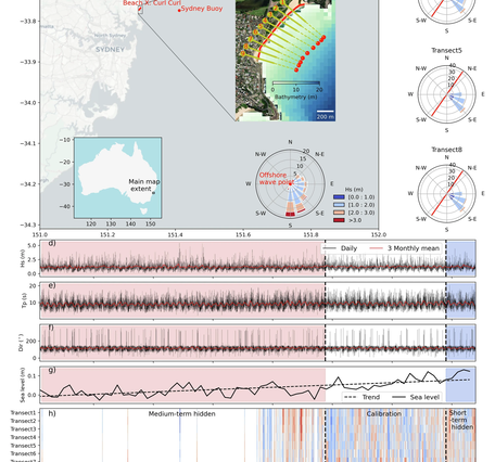 Detailed map of BeachX, Curl Curl Beach, New South Wales, Australia