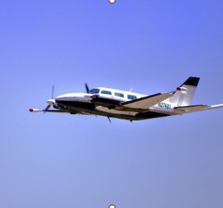 Plane to be used in eastern North Dakota Earth MRI survey.