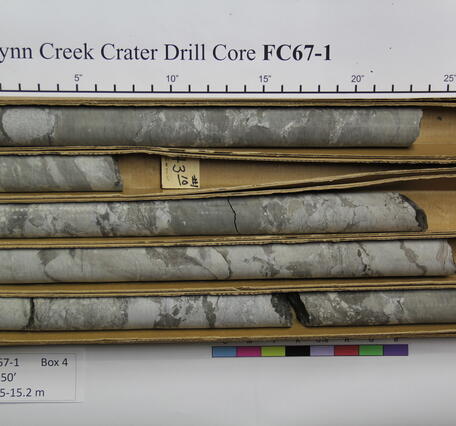 Flynn Creek Drill Core 67-01: Box 4