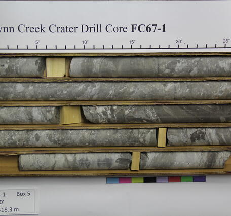 Flynn Creek Drill Core 67-01: Box 5