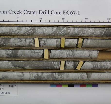Flynn Creek Drill Core 67-01: Box 7