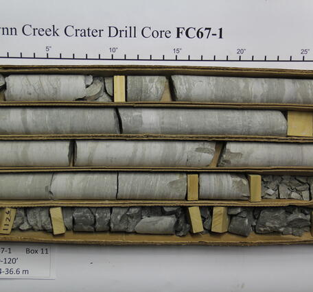 Flynn Creek Drill Core 67-01: Box 11